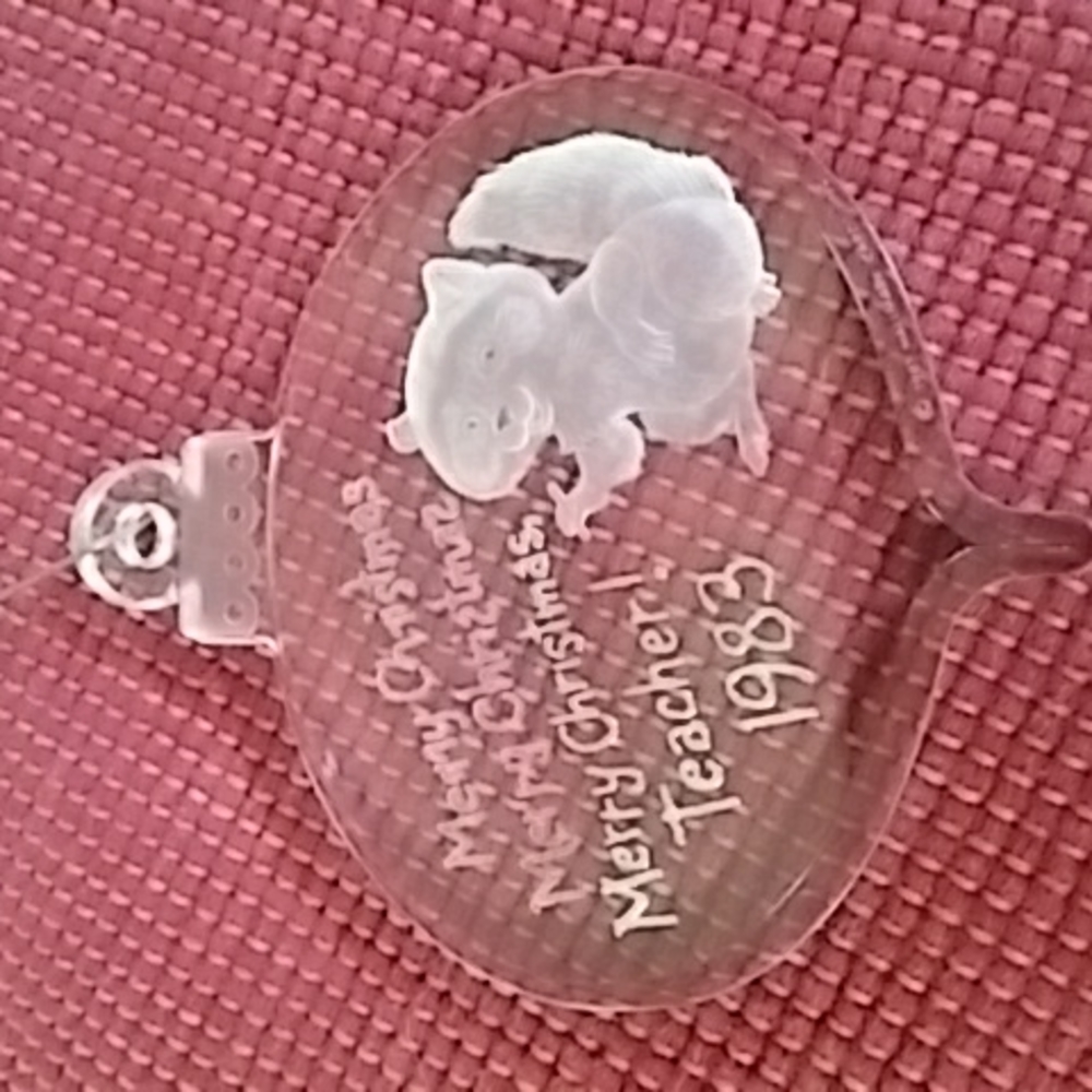 Vintage 1983 Holiday Highlights Hallmark Ornament